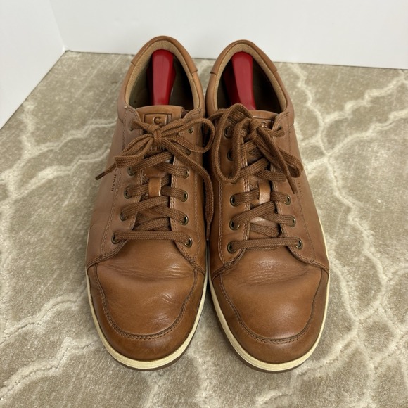 Cole Haan leather men\'s tan  12M Vartan Grands OS EUC main image 8